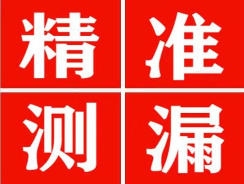 丘北尚嘉漏水精准查找